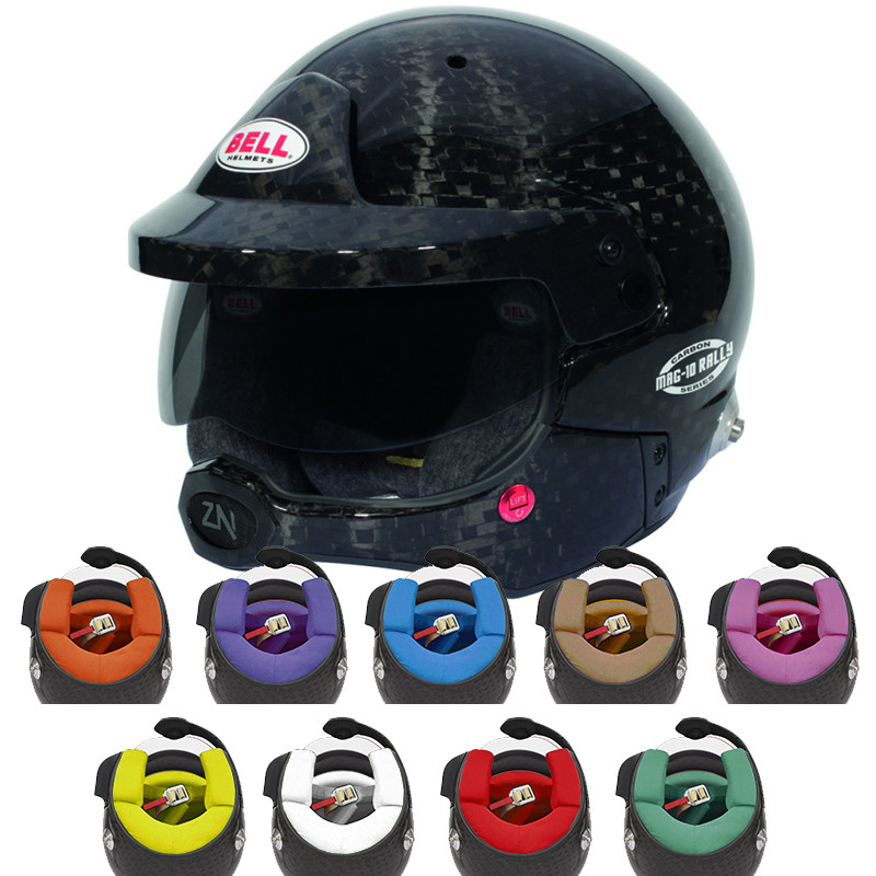 Casque Bell MAG-10 Rally Carbon CUSTOM INTERIOR FIA8859-2015